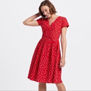 Like new Draper James V-neck Dress size 12